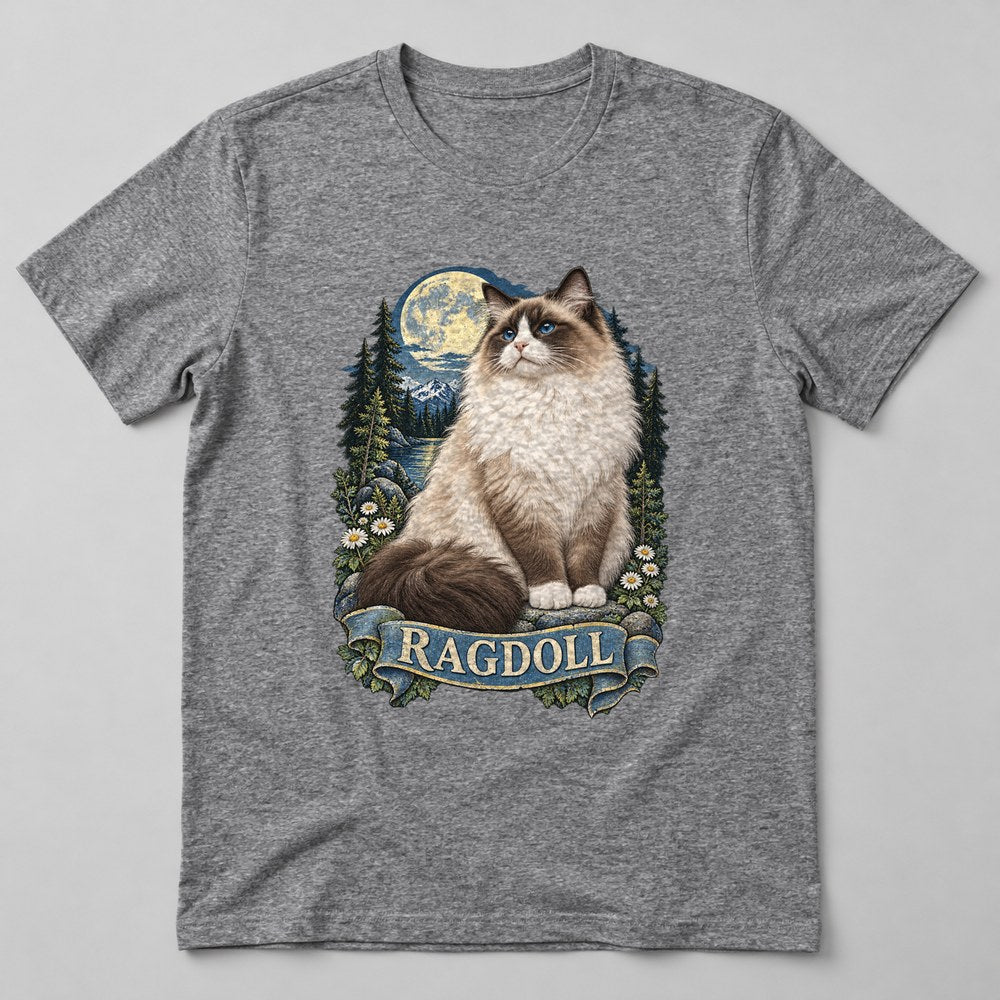 Ragdoll T-Shirt in Heather Grey