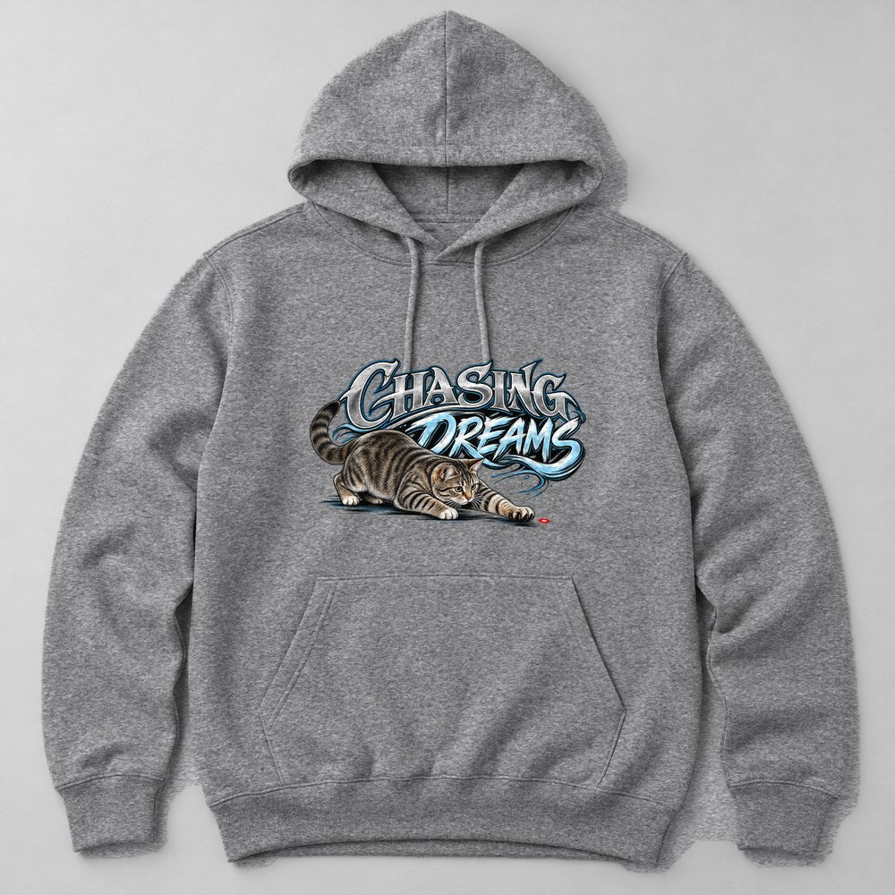 Chasing Dreams Hoodie in Heather Grey