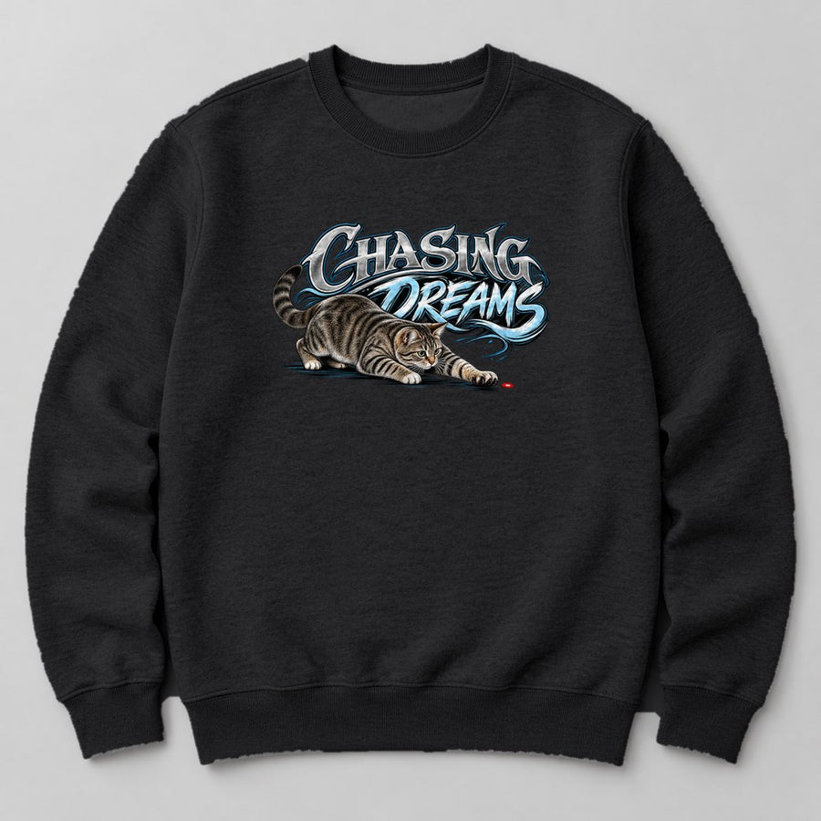 Chasing Dreams Sweatshirt in Black