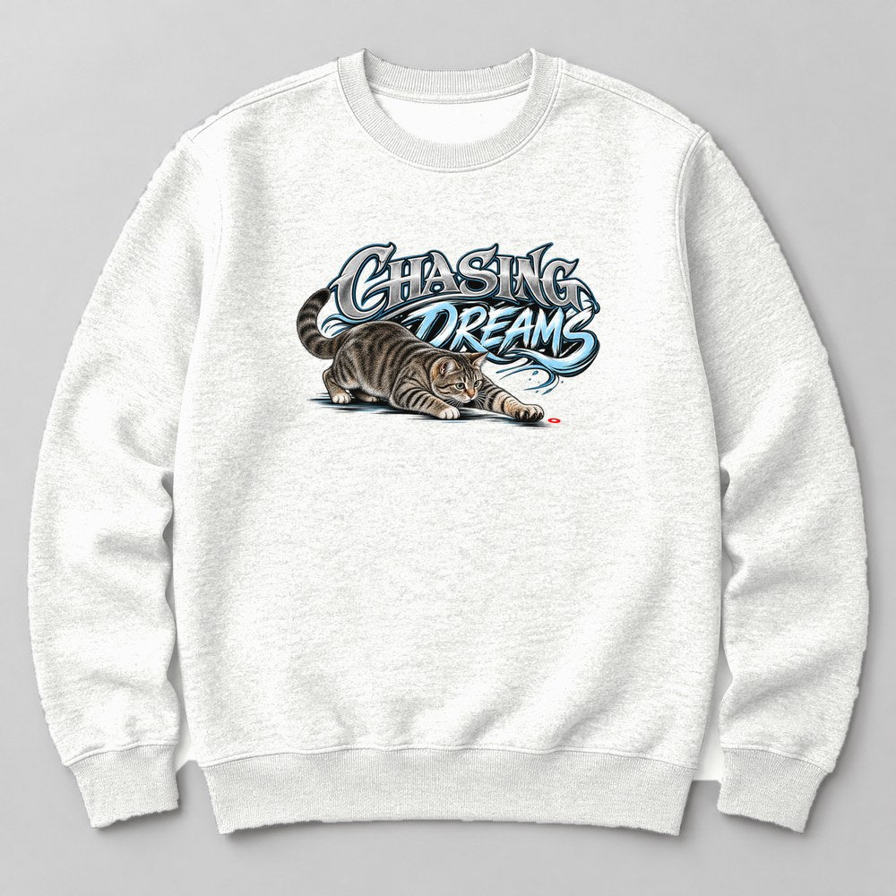 Chasing Dreams Sweatshirt in White