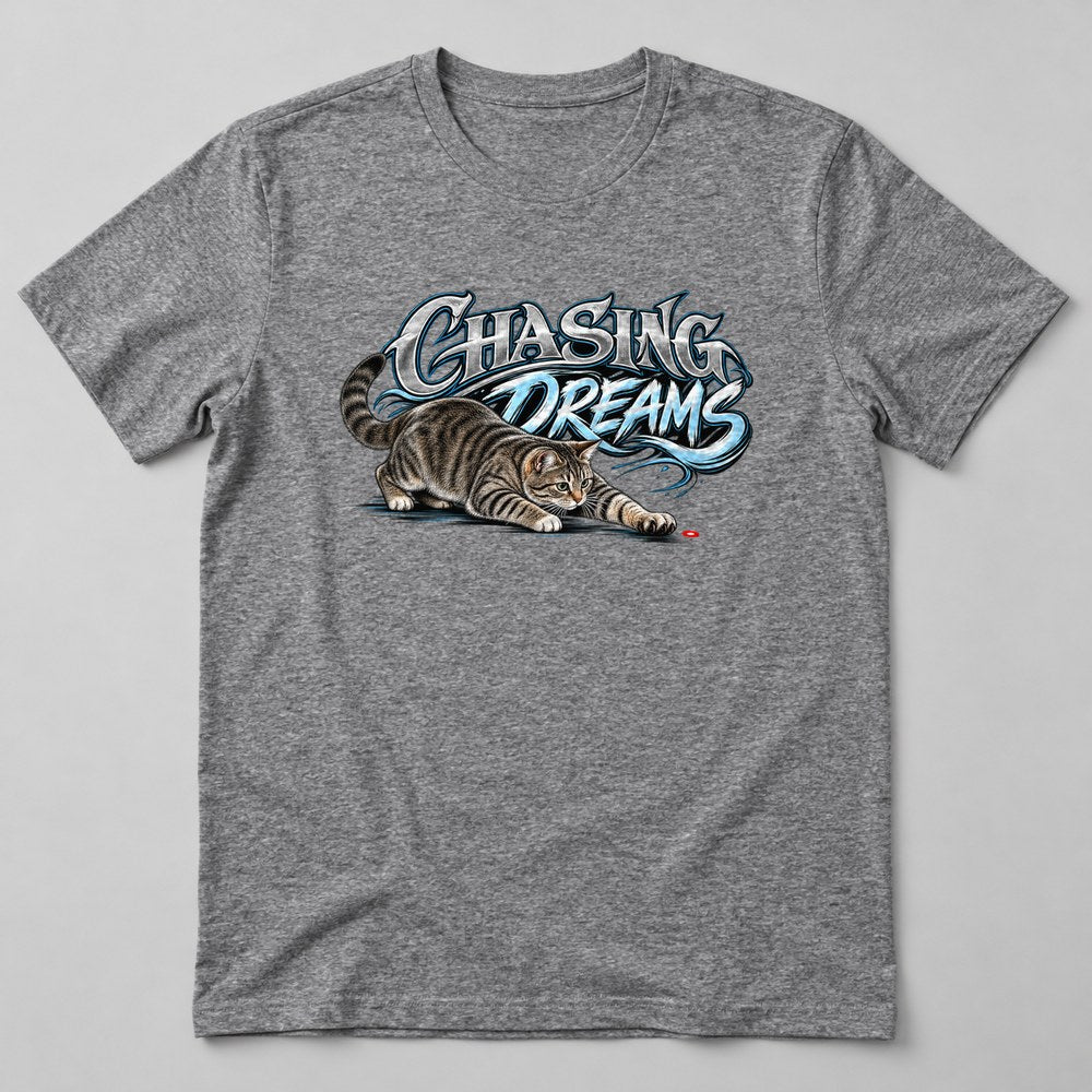 Chasing Dreams T-Shirt in Heather Grey