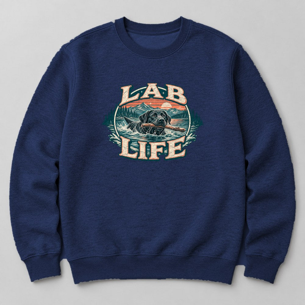 Lab Life Sweatshirt in Navy
