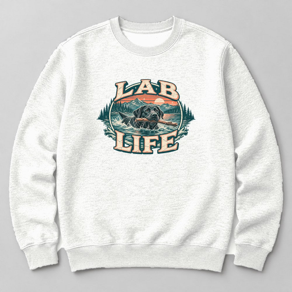 Lab Life Sweatshirt in White