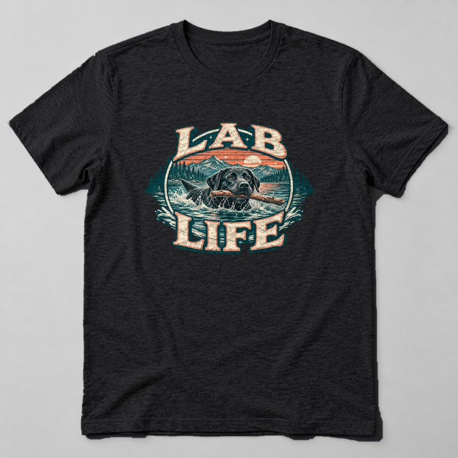 Lab Life T-Shirt in Black