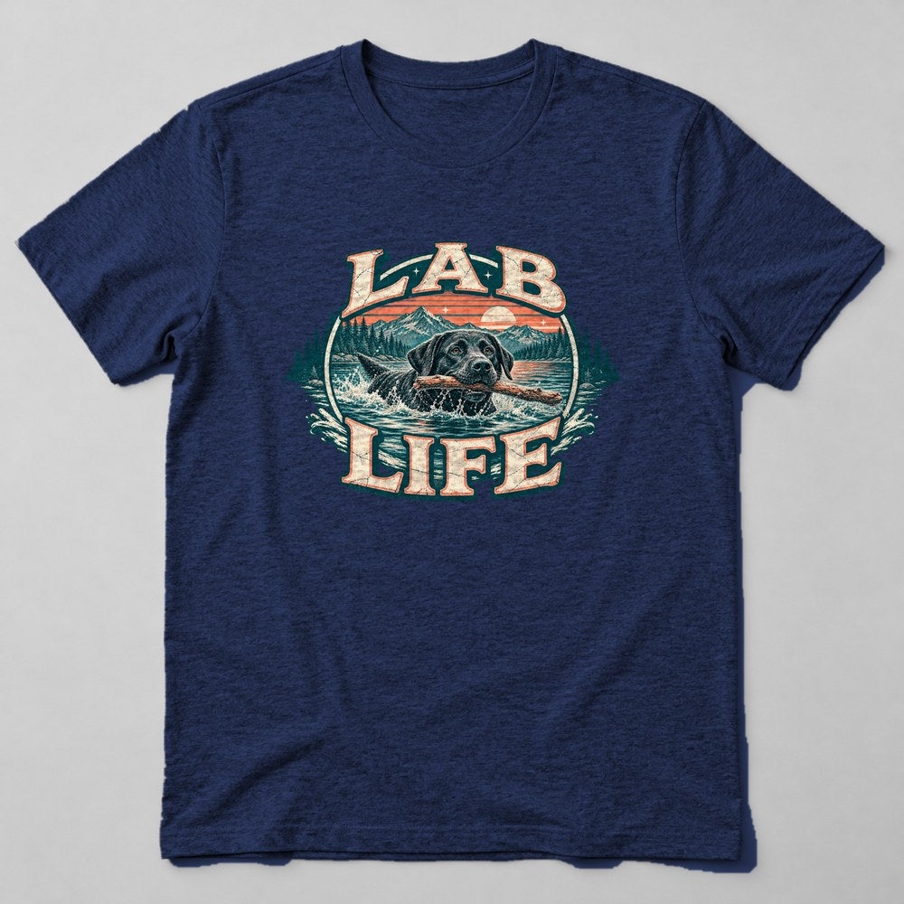 Lab Life T-Shirt in Navy