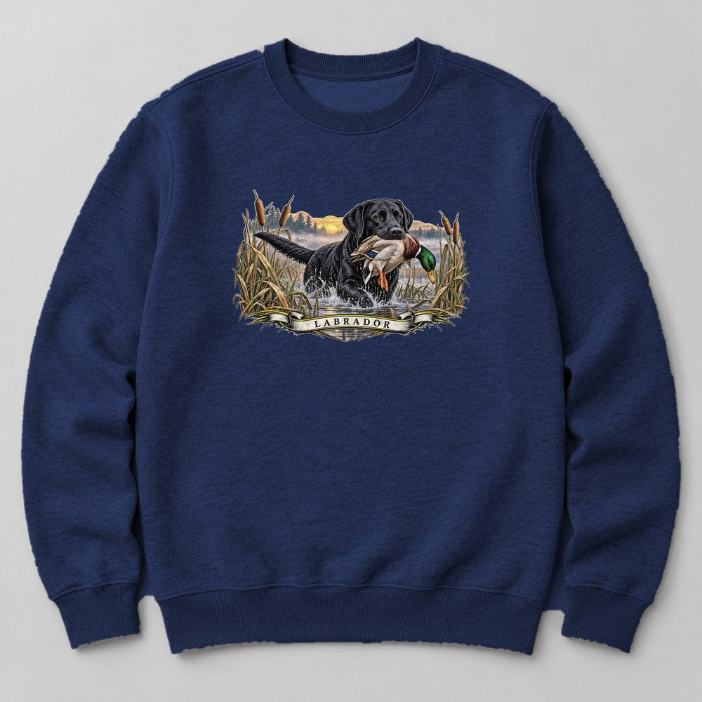 Labrador Sweatshirt in Navy