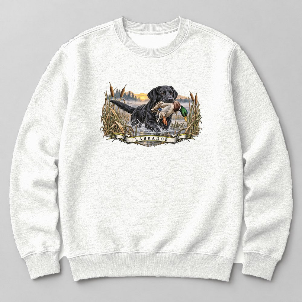 Labrador Sweatshirt in White