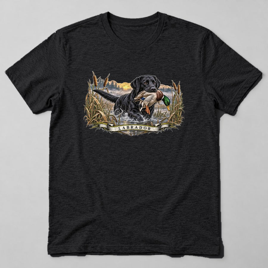 Labrador T-Shirt in Black