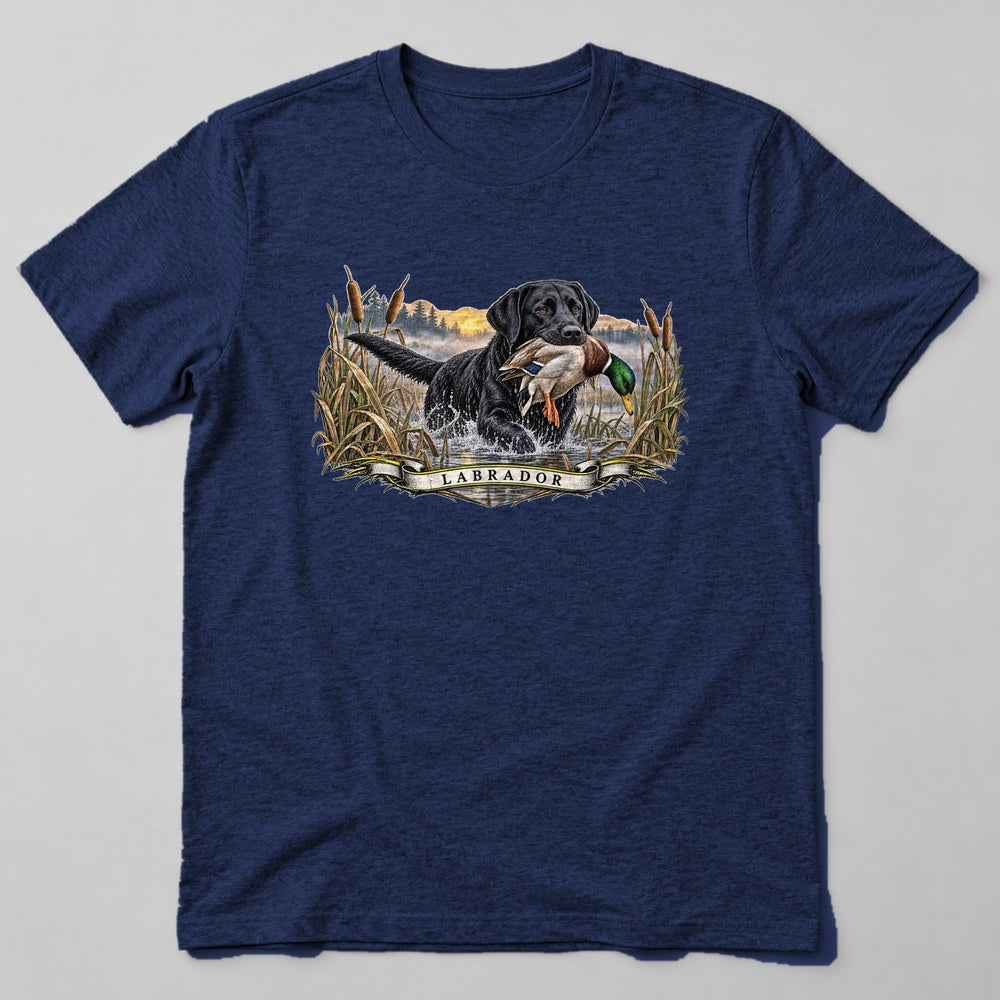 Labrador T-Shirt in Navy