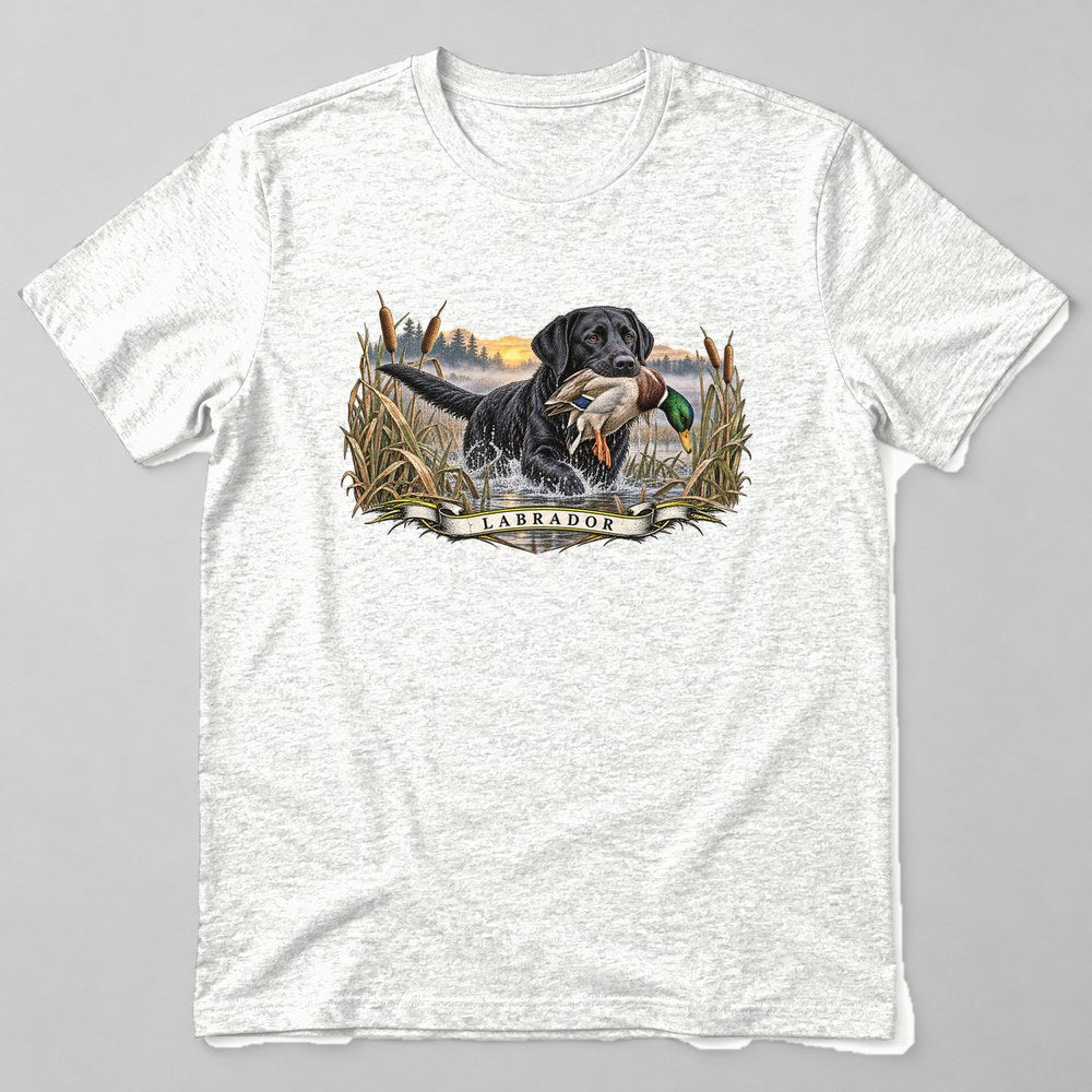 Labrador T-Shirt in White