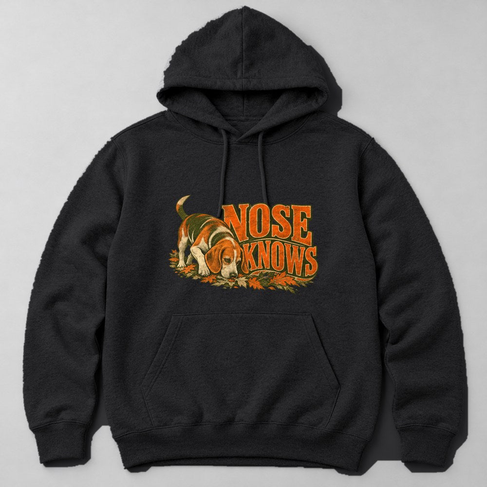 Nose Knows Hoodie in Black