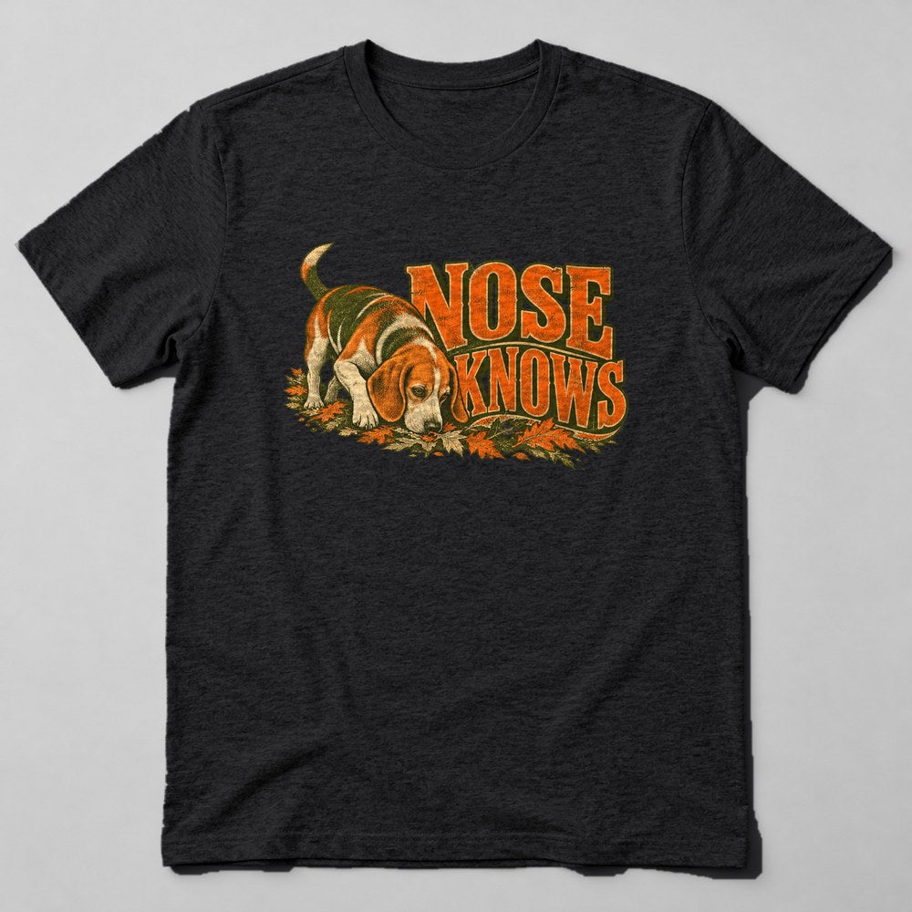 Nose Knows T-Shirt in Black