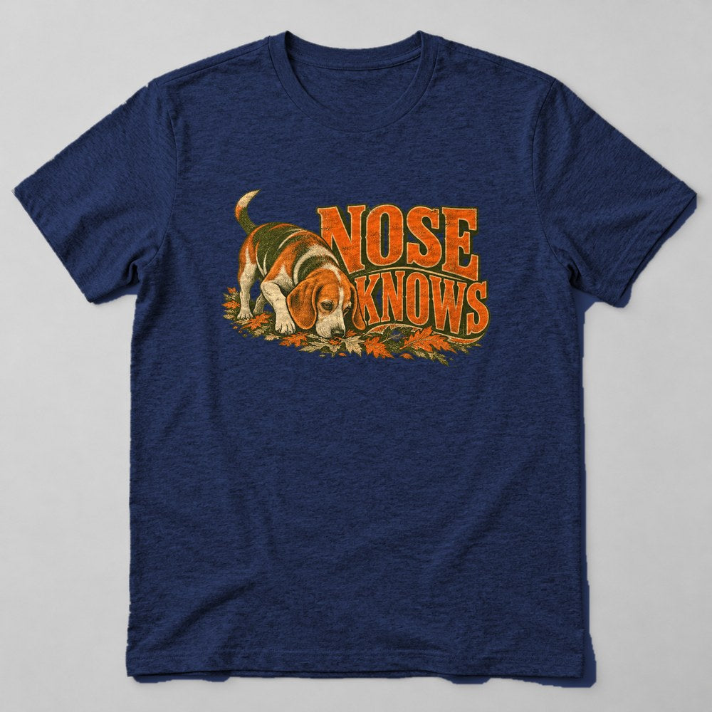 Nose Knows T-Shirt in Navy