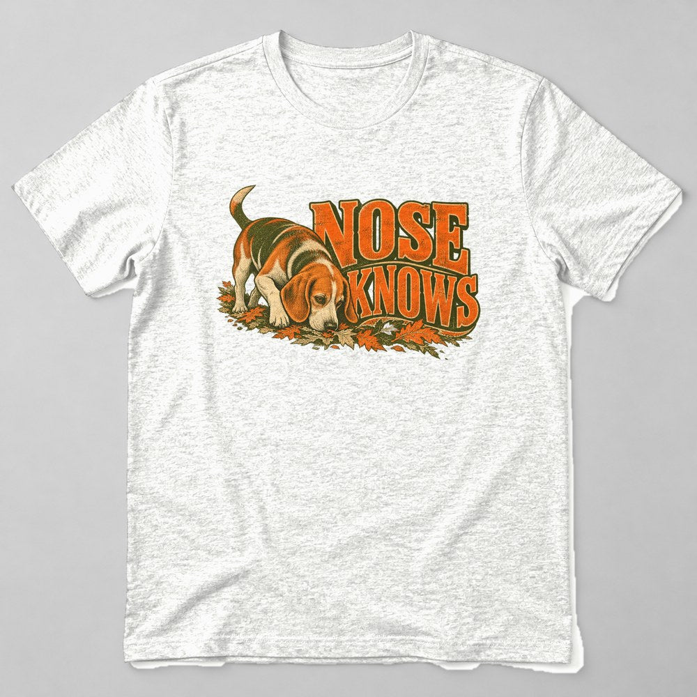 Nose Knows T-Shirt in White