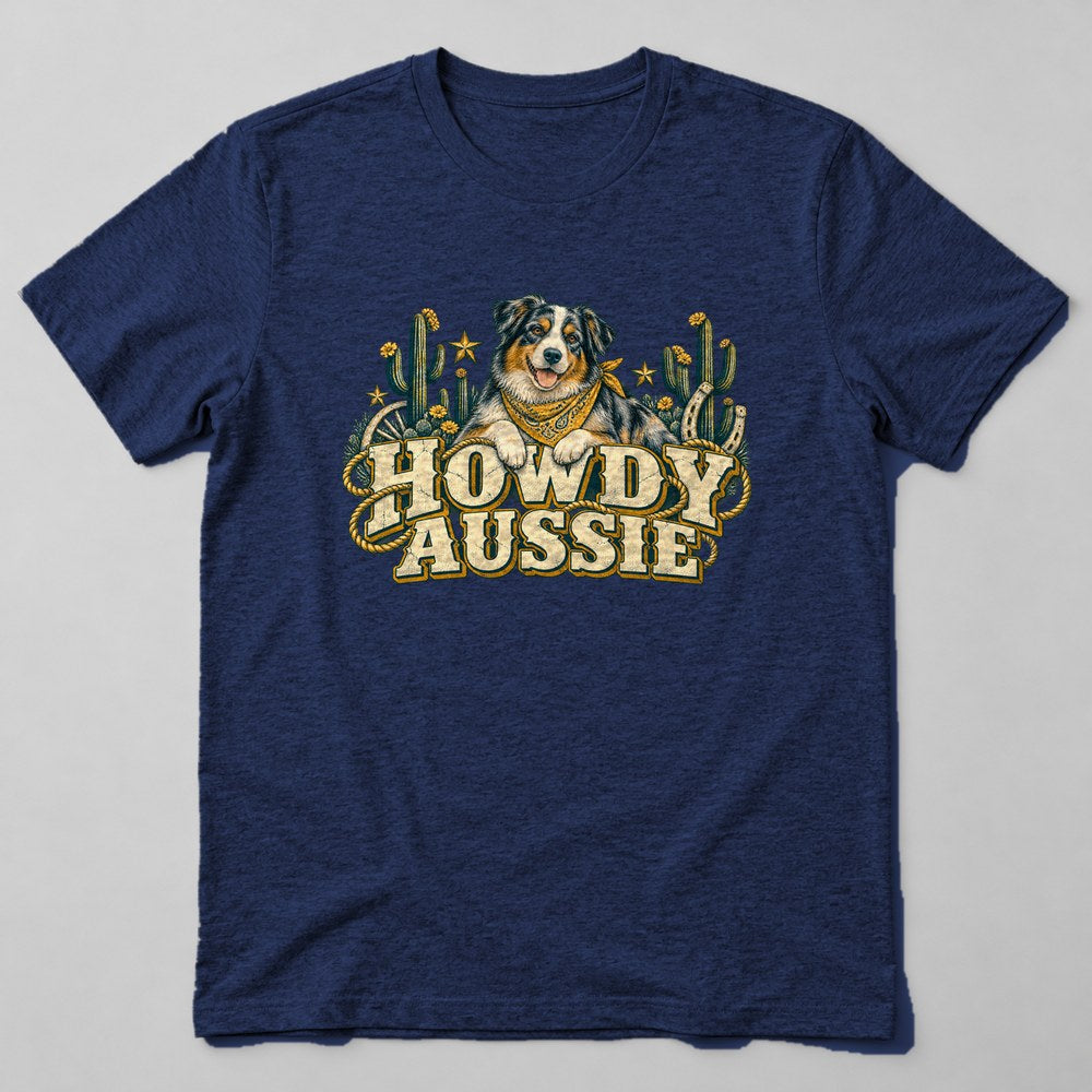 Howdy Aussie T-Shirt in Navy