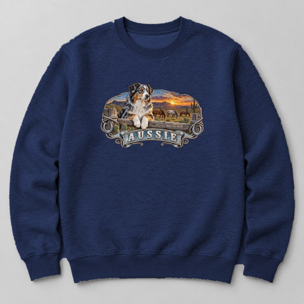Aussie Sweatshirt in Navy