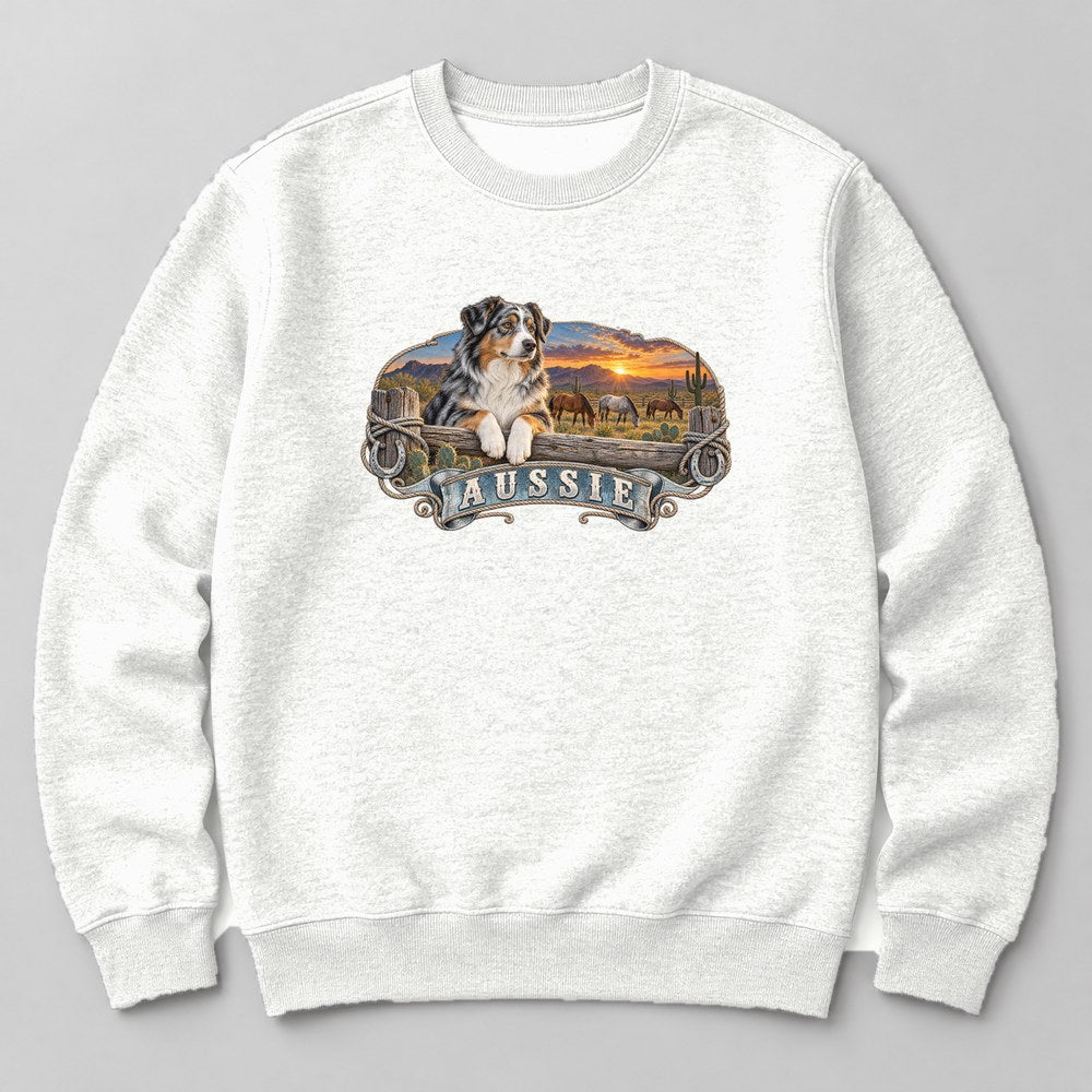 Aussie Sweatshirt in White
