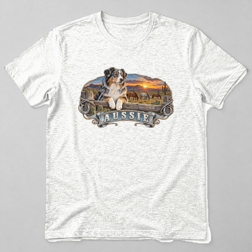 Aussie T-Shirt in White