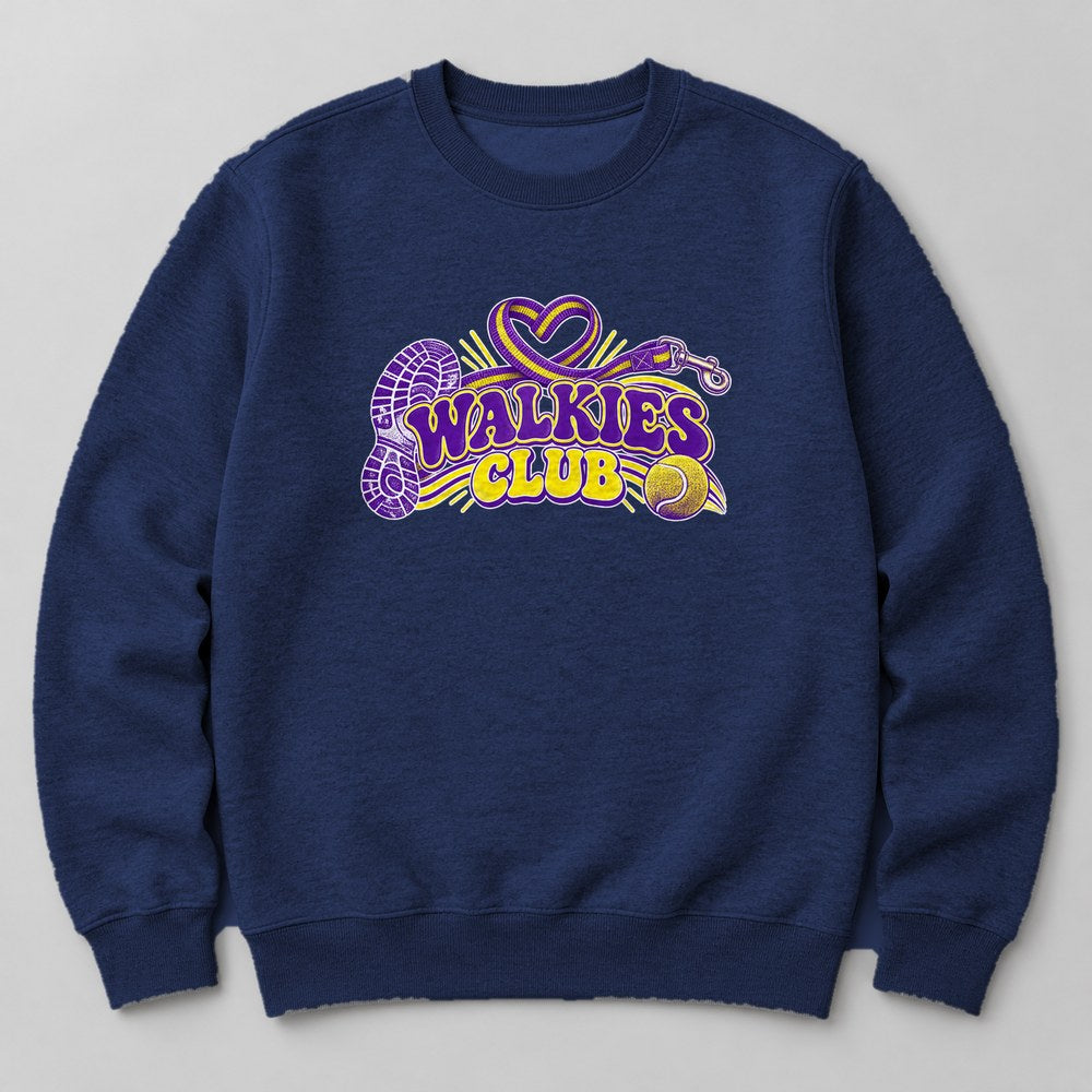 Walkies Club Sweatshirt in Navy