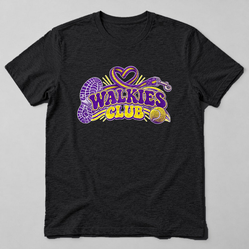 Walkies Club T-Shirt in Black