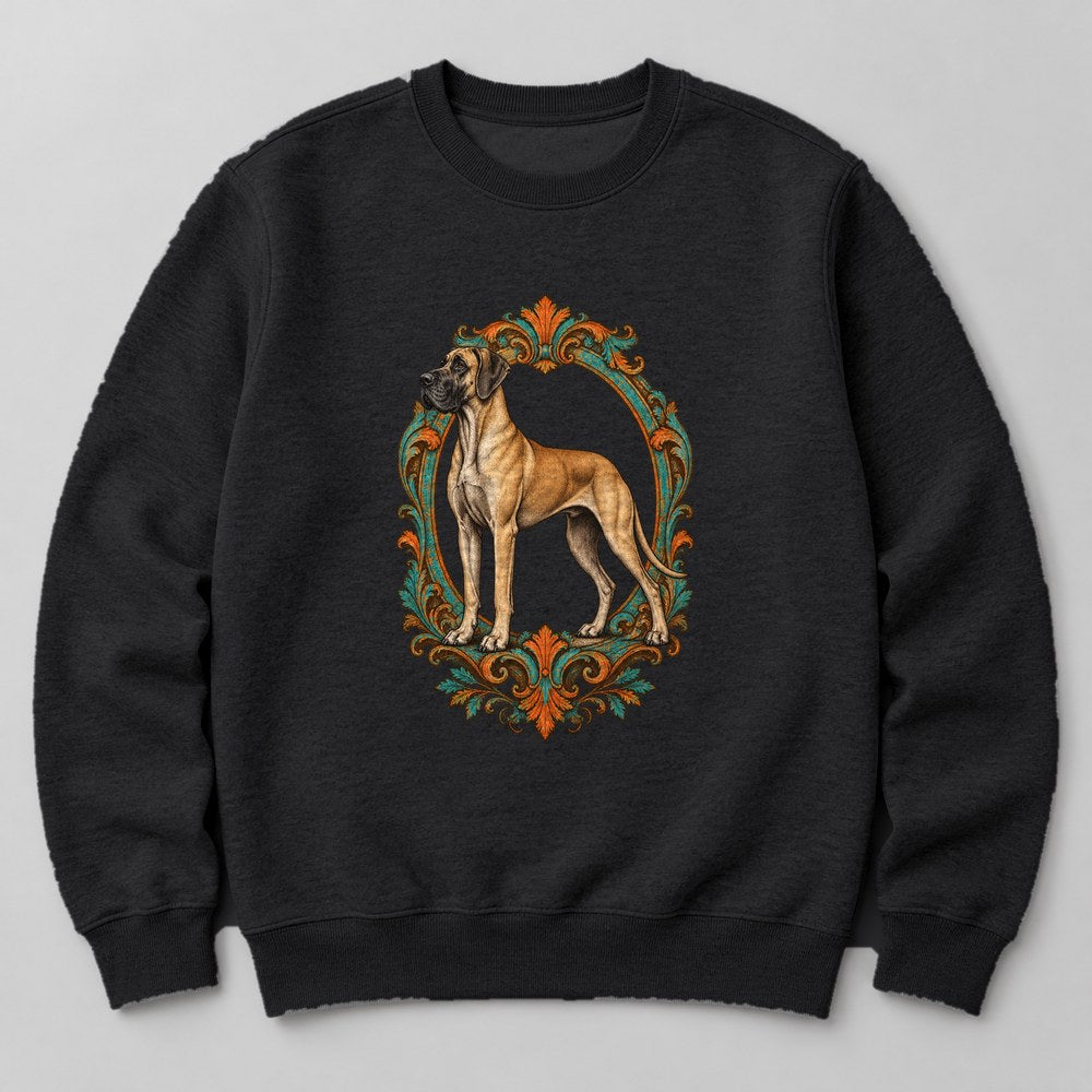Great Dane Sweatshirt in Black