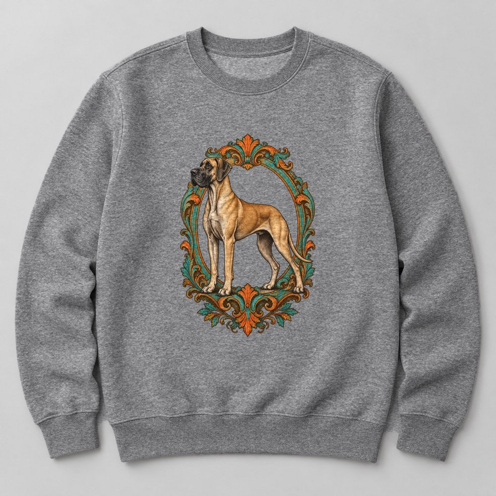 Great Dane Sweatshirt in Heather Grey