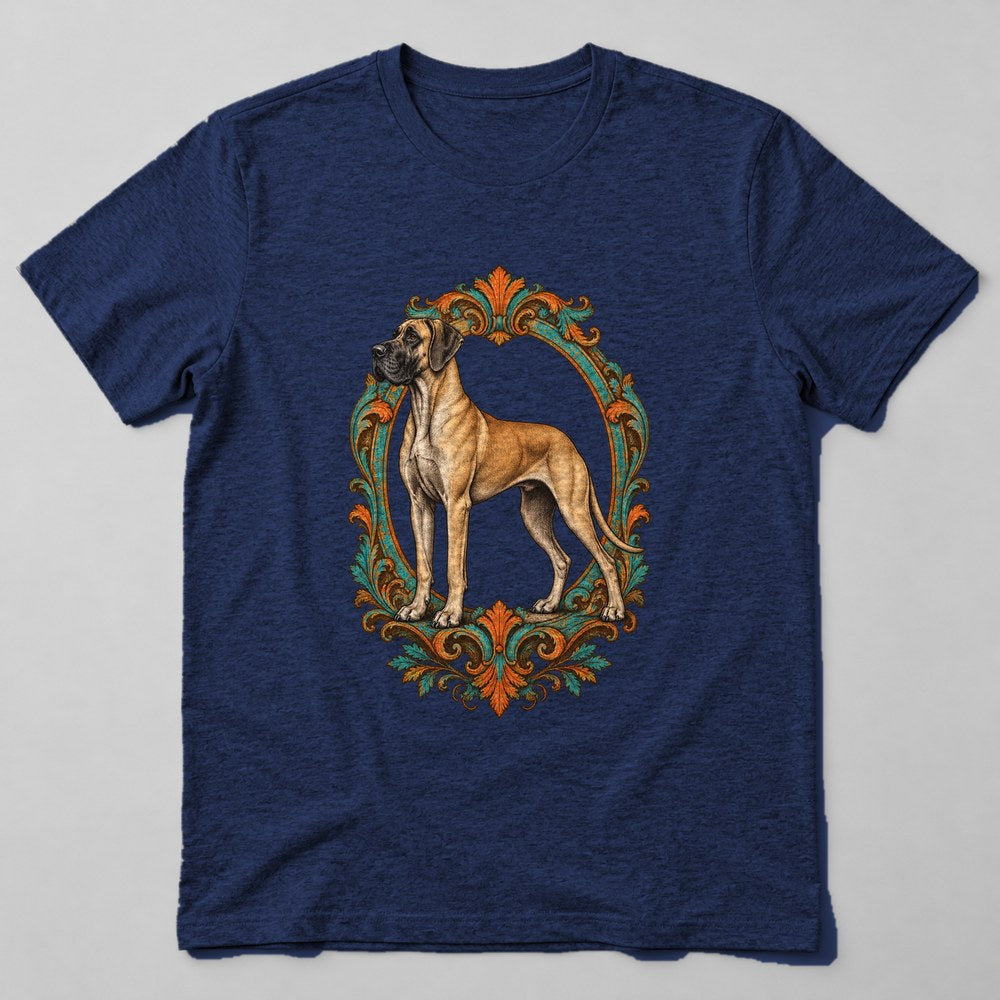 Great Dane T-Shirt in Navy