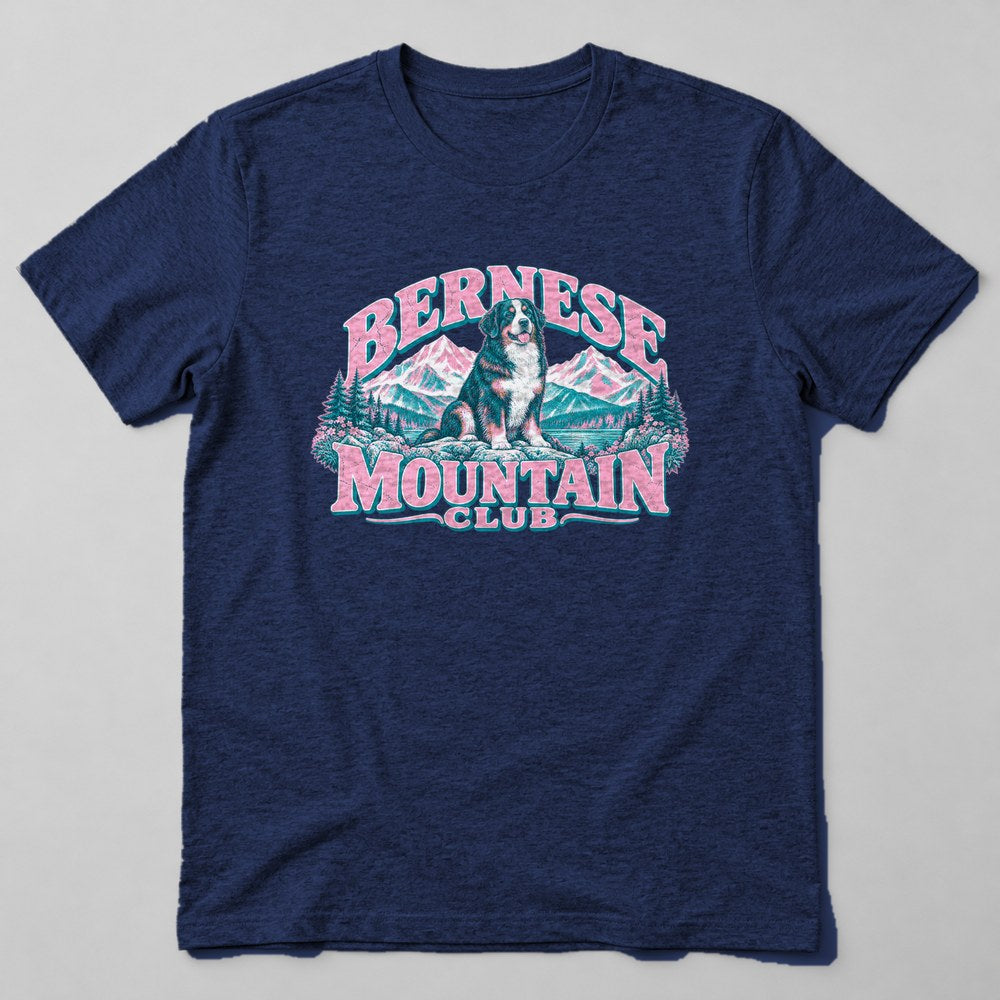 Bernese Mountain Club T-Shirt in Navy