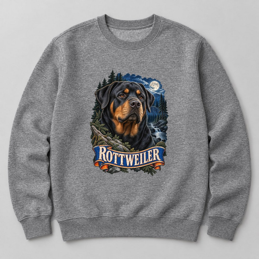 Rottweiler Sweatshirt in Heather Grey