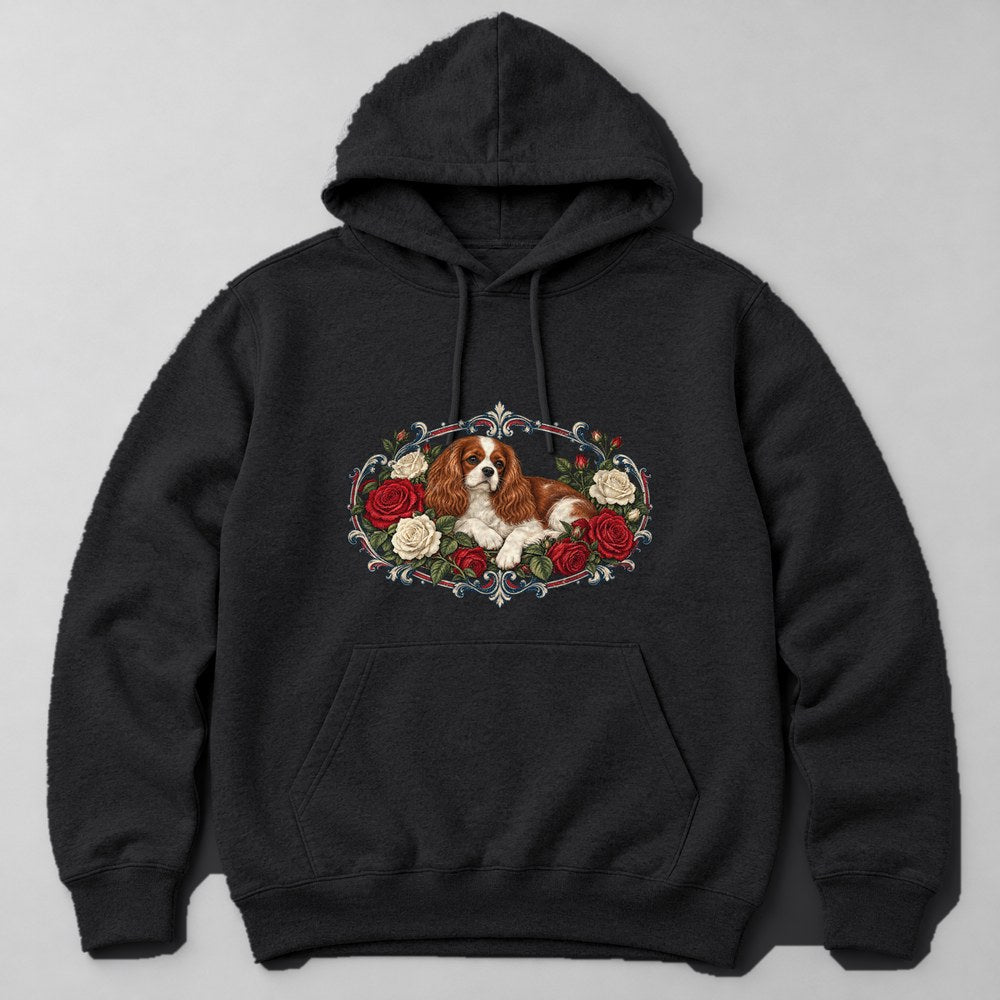 Cavalier Garden Hoodie in Black