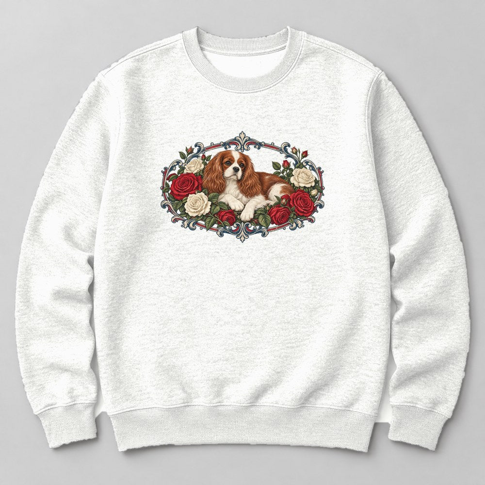 Cavalier Garden Sweatshirt in White