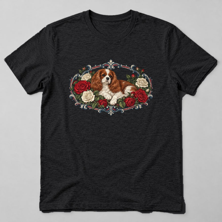 Cavalier Garden T-Shirt in Black