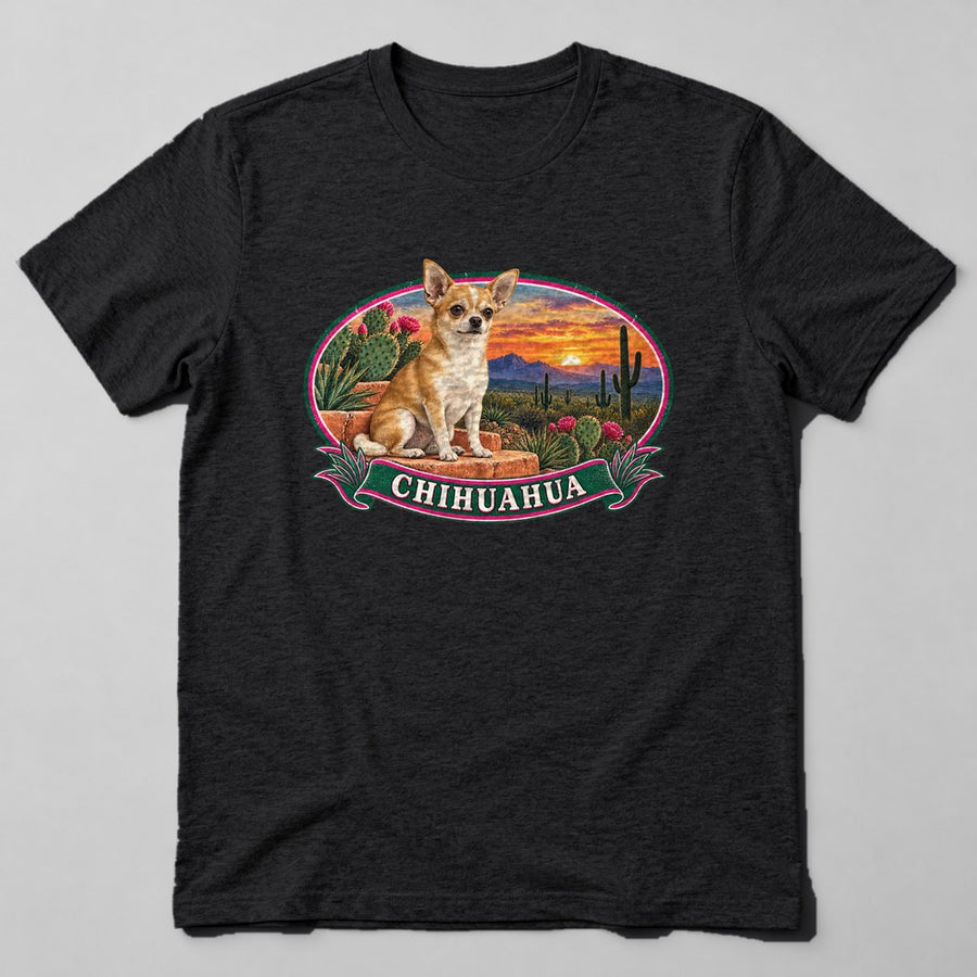 Chihuahua T-Shirt in Black