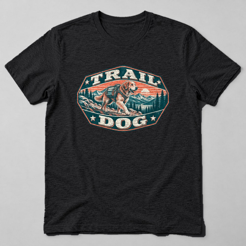 Trail Dog T-Shirt in Black