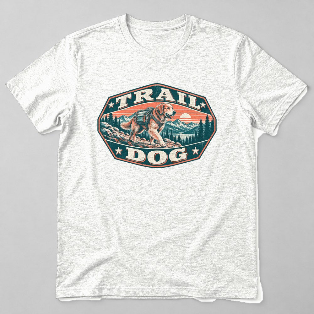 Trail Dog T-Shirt in White