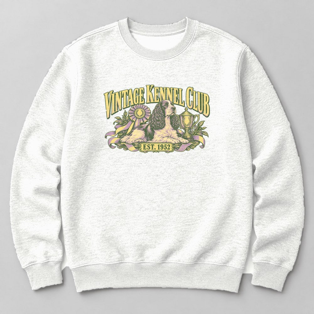 Vintage Kennel Club Est. 1952 Sweatshirt in White