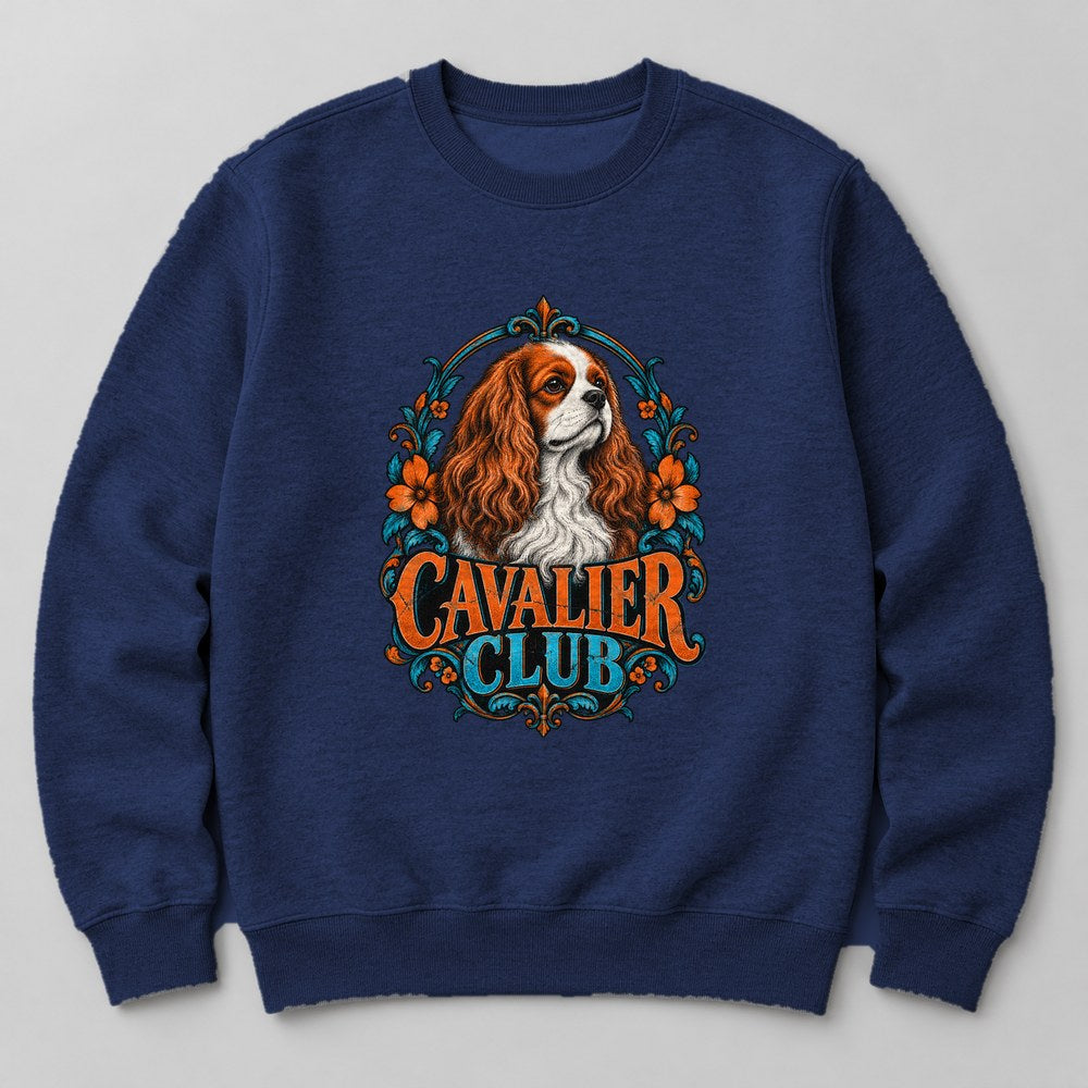 Cavalier Club Sweatshirt in Navy