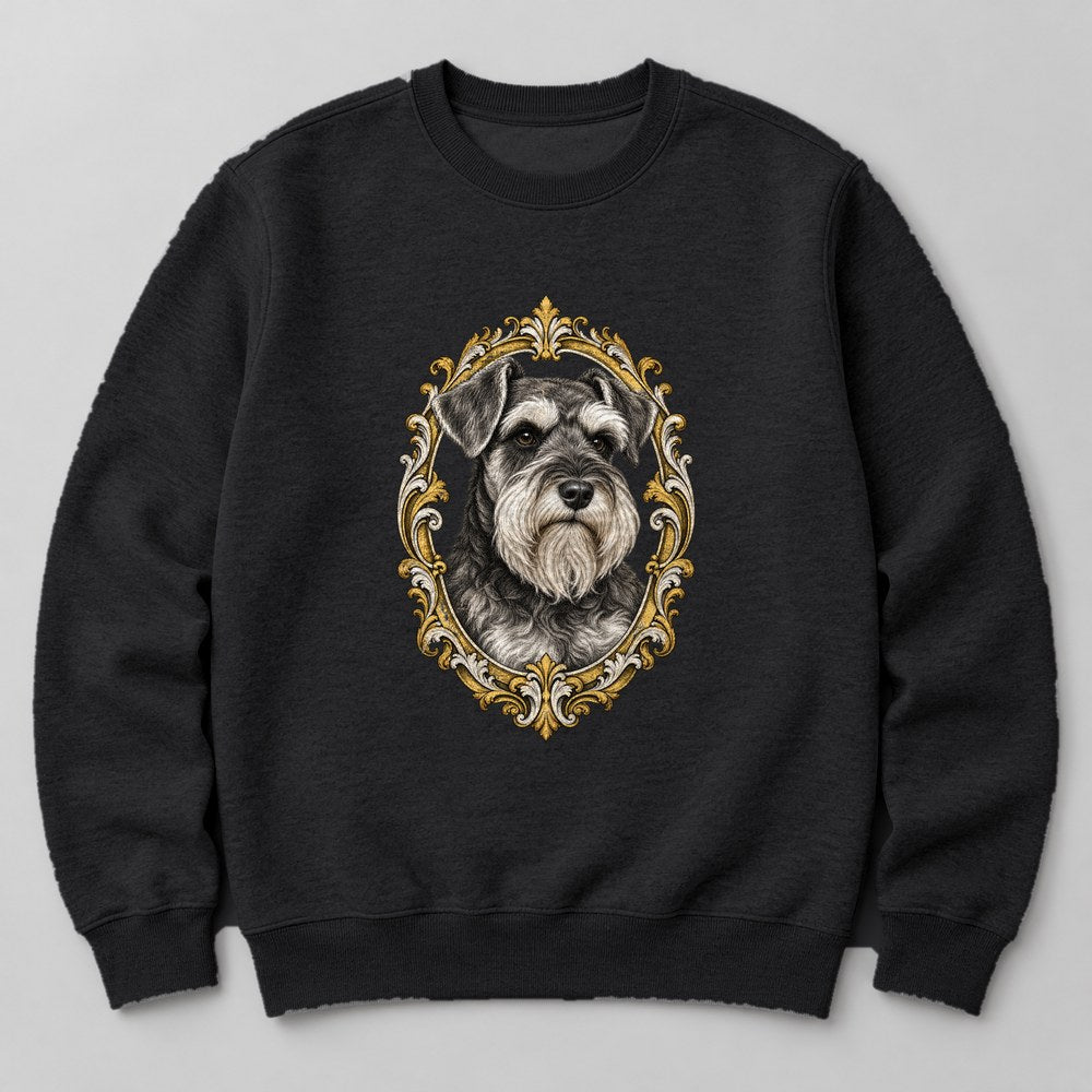 Schnauzer Sweatshirt in Black
