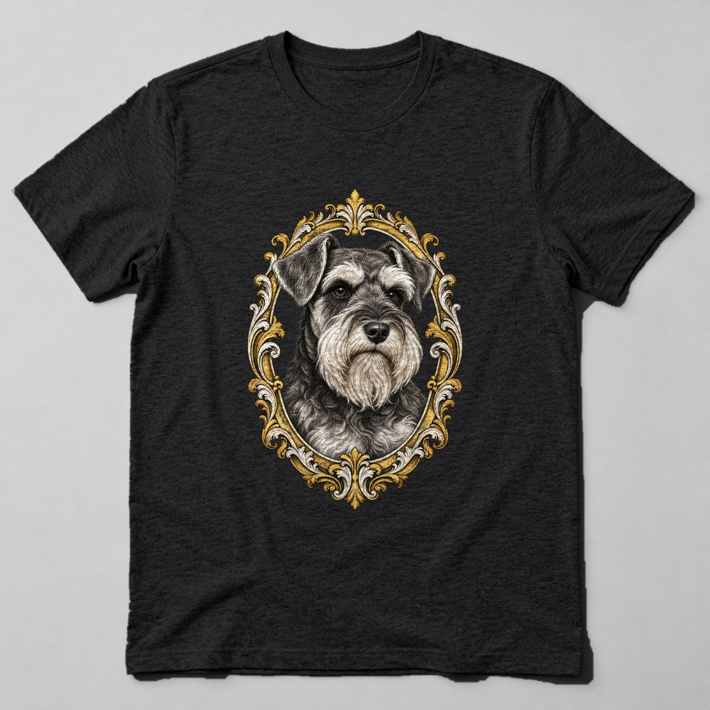 Schnauzer T-Shirt in Black