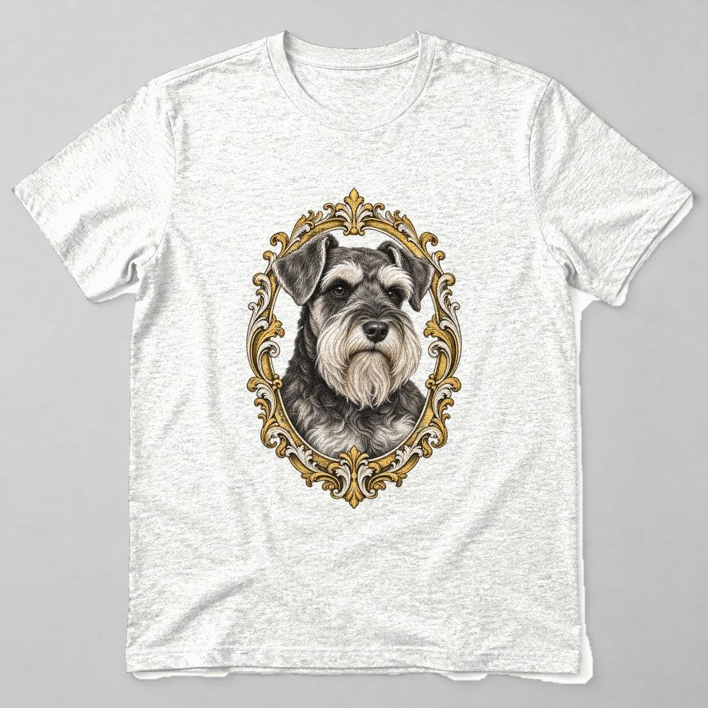 Schnauzer T-Shirt in White