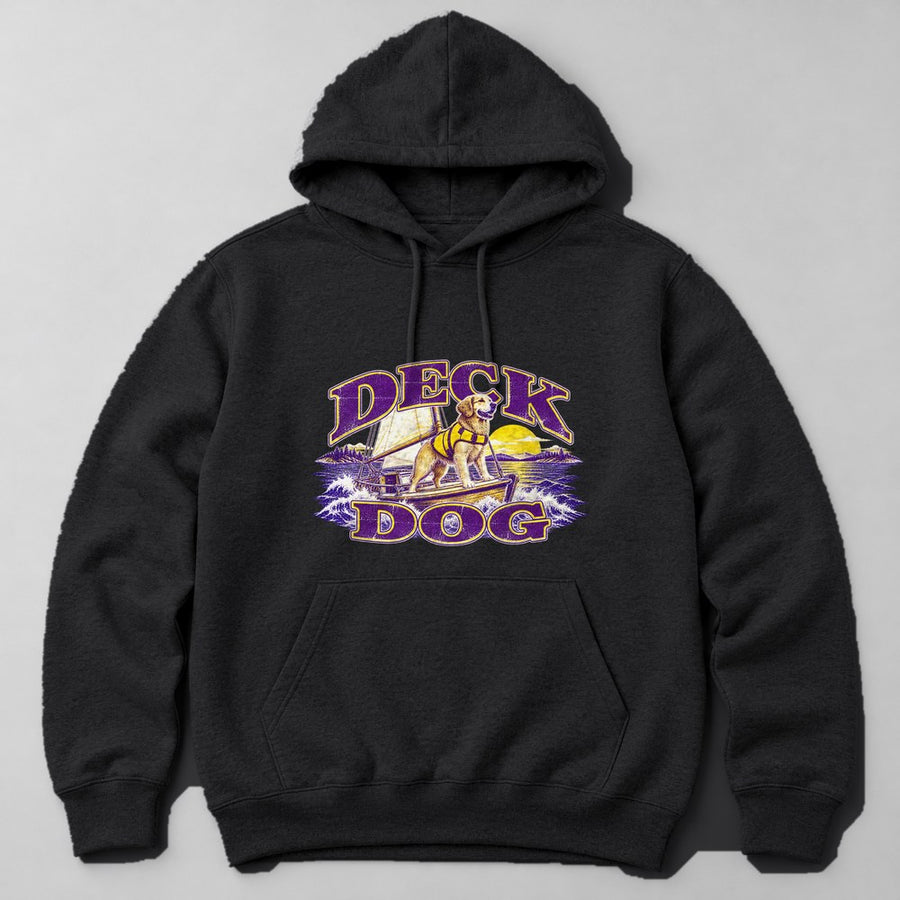 Deck Dog Hoodie in Black