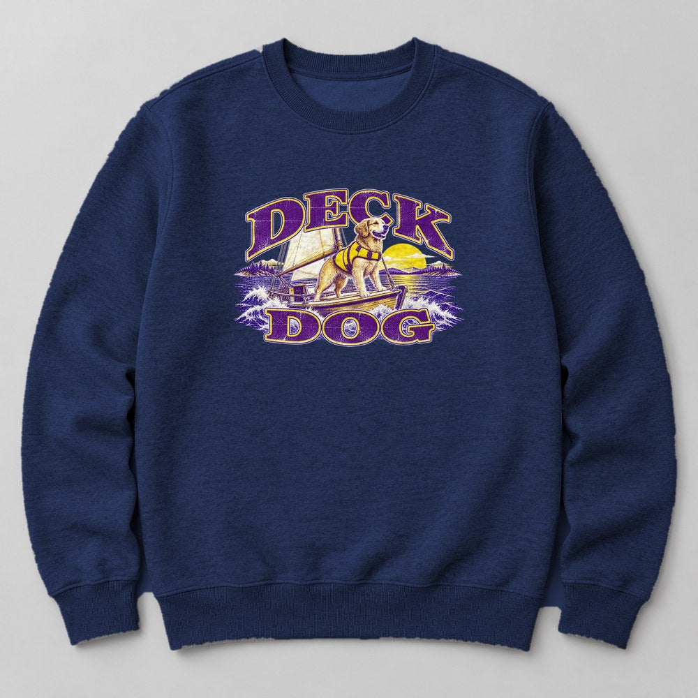 Deck Dog Sweatshirt in Navy