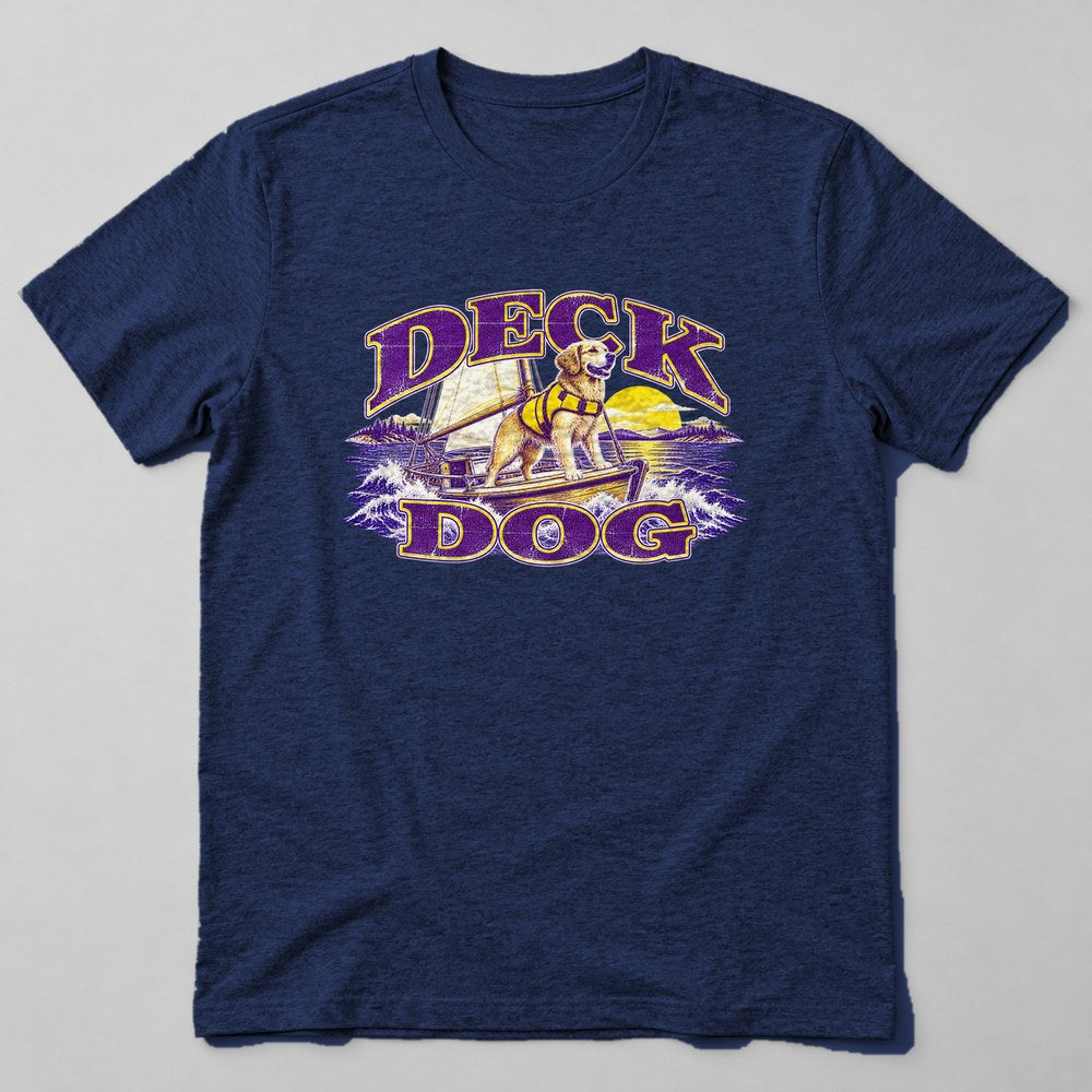 Deck Dog T-Shirt in Navy