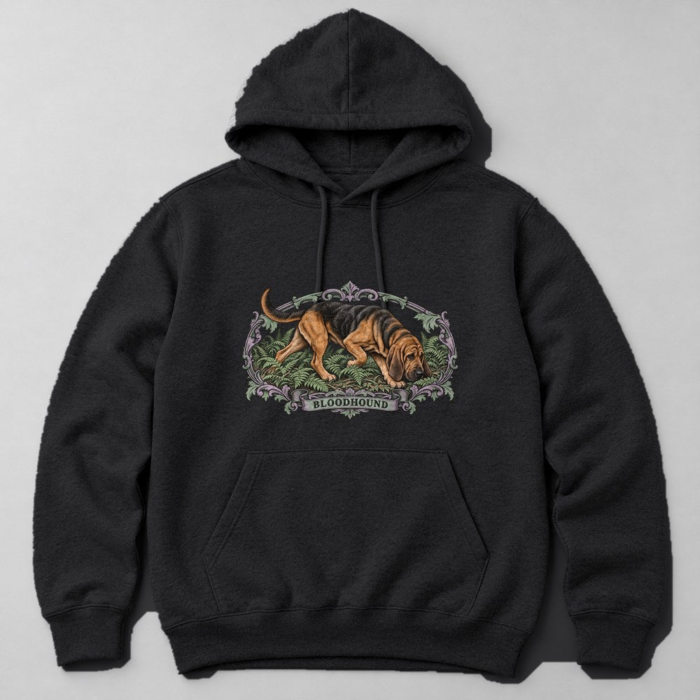 Bloodhound Hoodie in Black