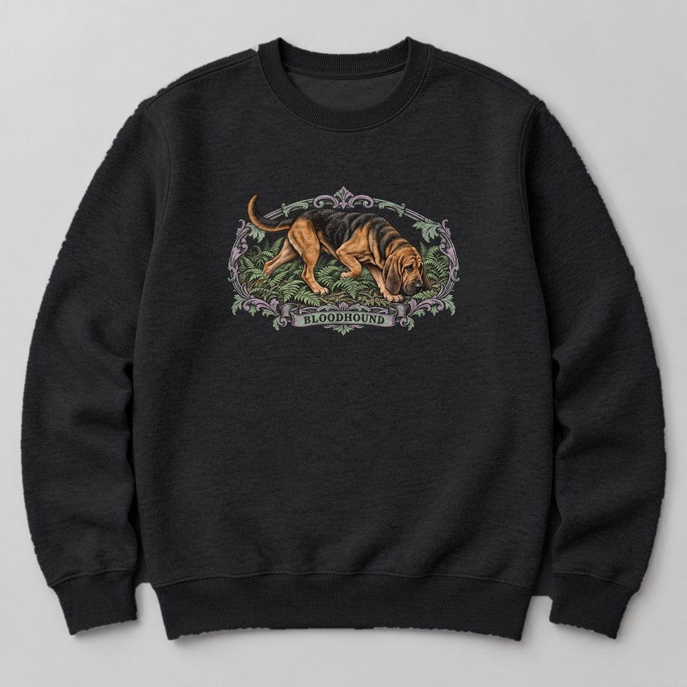 Bloodhound Sweatshirt in Black