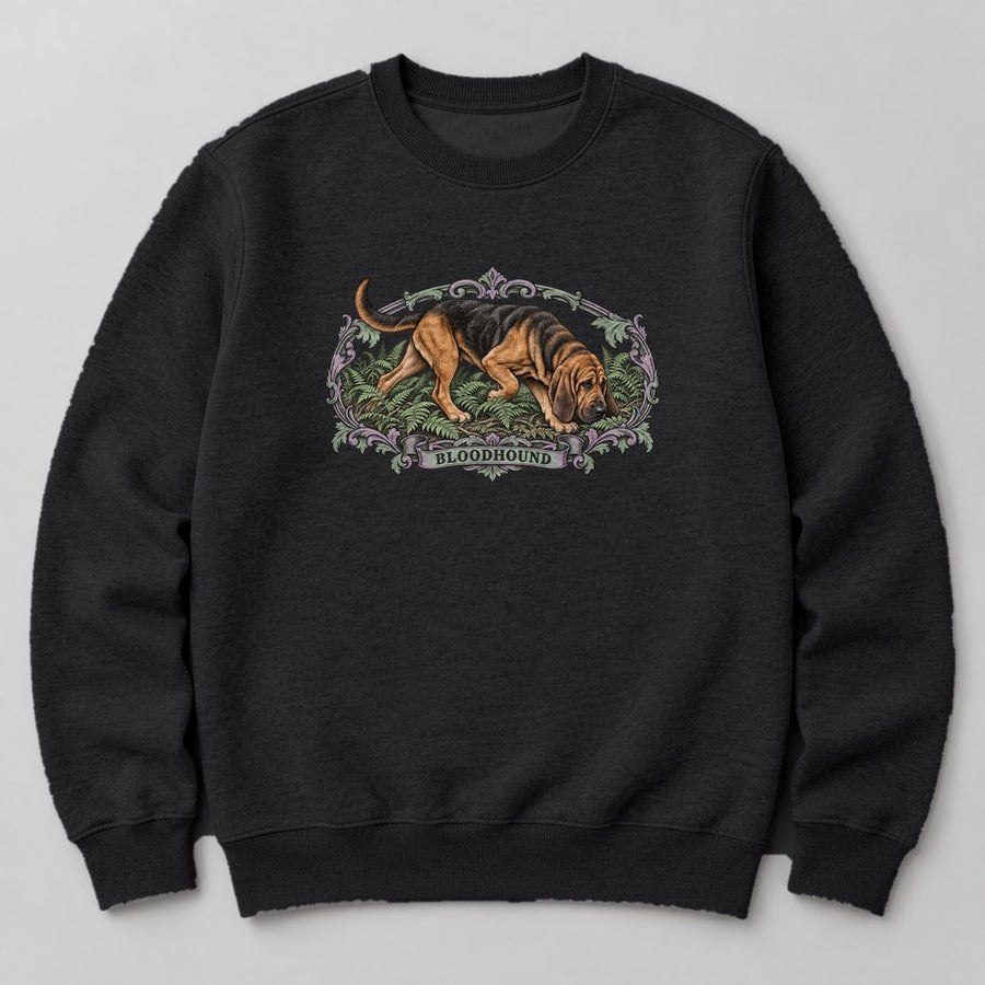 Bloodhound Sweatshirt in Black