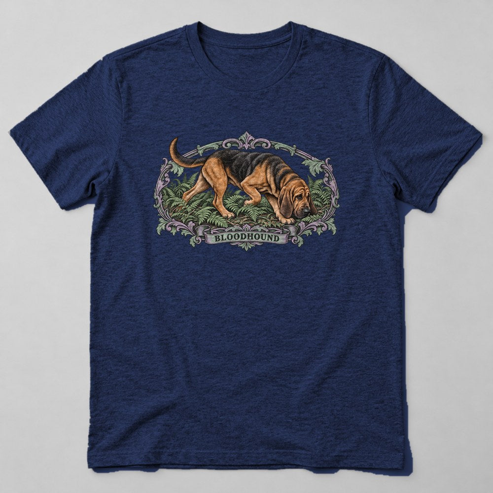 Bloodhound T-Shirt in Navy