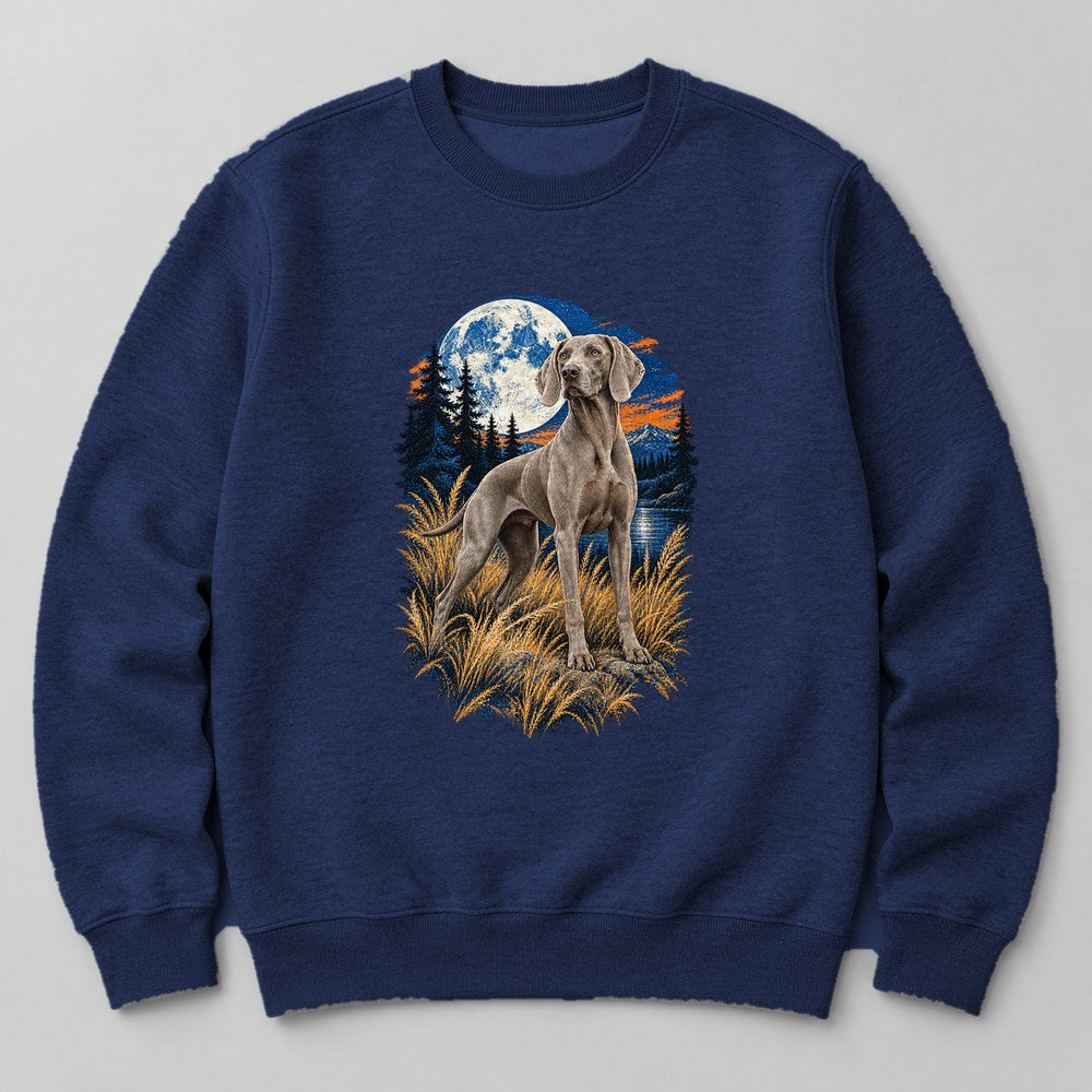 Weimaraner Sweatshirt in Navy