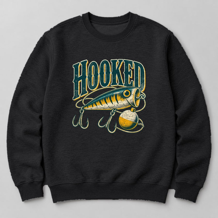 Hooked Sweatshirt in Black