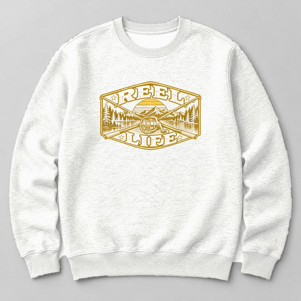Reel Life Sweatshirt in White